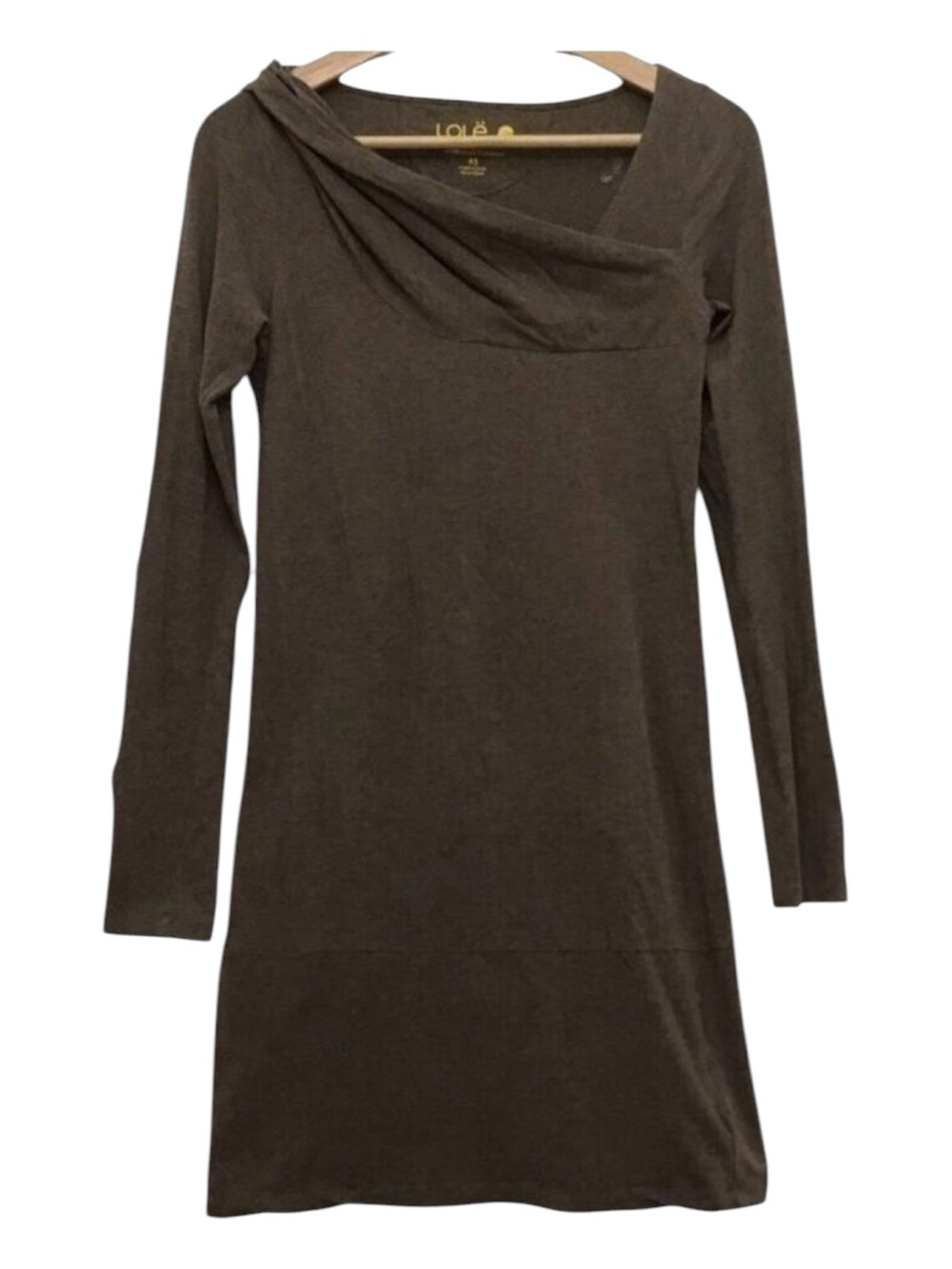 Lole Organic Cotton Dress Tan/brown Eco Responsible Neutral earth Tone Xsmall